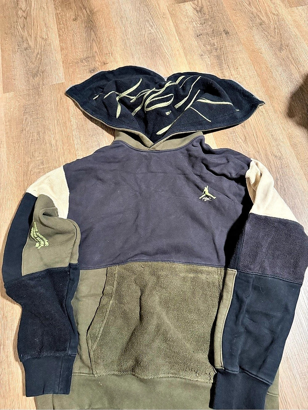 Jordan Color Block Hooded Sweatshirt